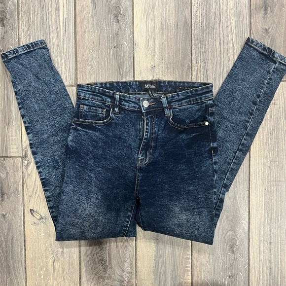 Buffalo David Bitton Denim - Buffalo David Bitton Dark Wash Skinny Jeans Ivy High Rise EUC Size 28